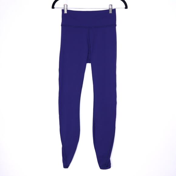 lululemon athletica Pants - LULULEMON Essential Rhythm Pant Emperor Blue Full On Yoga Active Women's 6